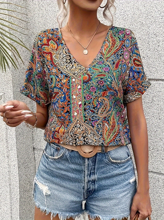 V-AUSSCHNITT BLUSE
